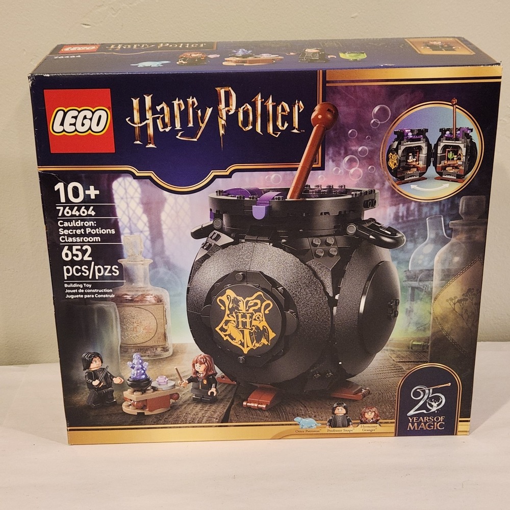 LEGO Harry Potter 76464 Cauldron Secret Potions Classroom Set 652 pcs New Sealed